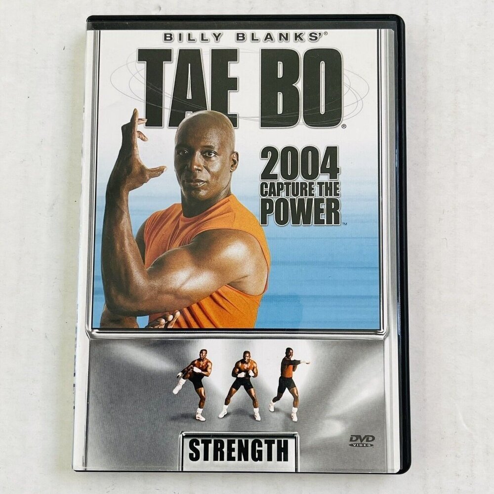 Billy Blanks Tae Bo 2004 Capture the‎ Power Strength DVD Fitness Exercise
